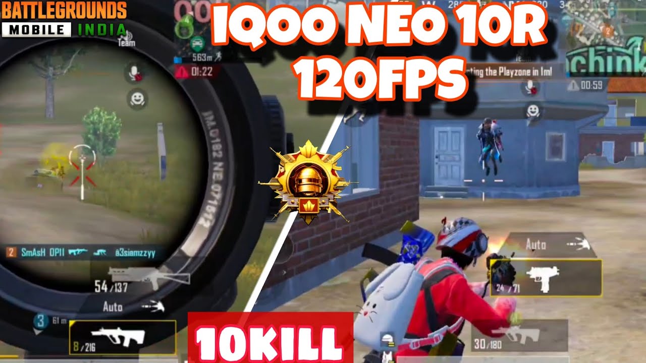 iQOO NEO 10R | 120 FPS GAMING 