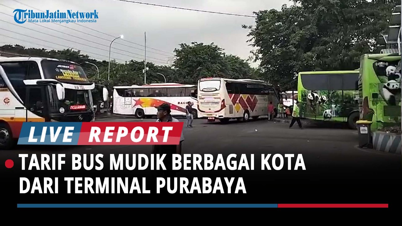 Mudik Lebaran 2026, Inilah Detail Besaran Tarif Bus Mudik Berbagai Kota dari Terminal Purabaya