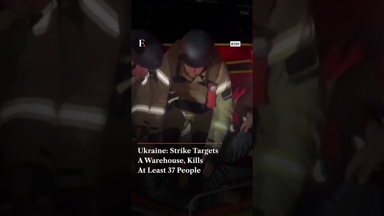 Russia's Deadly Drone Strike Hits 'Ammunition' Site Near Kyiv