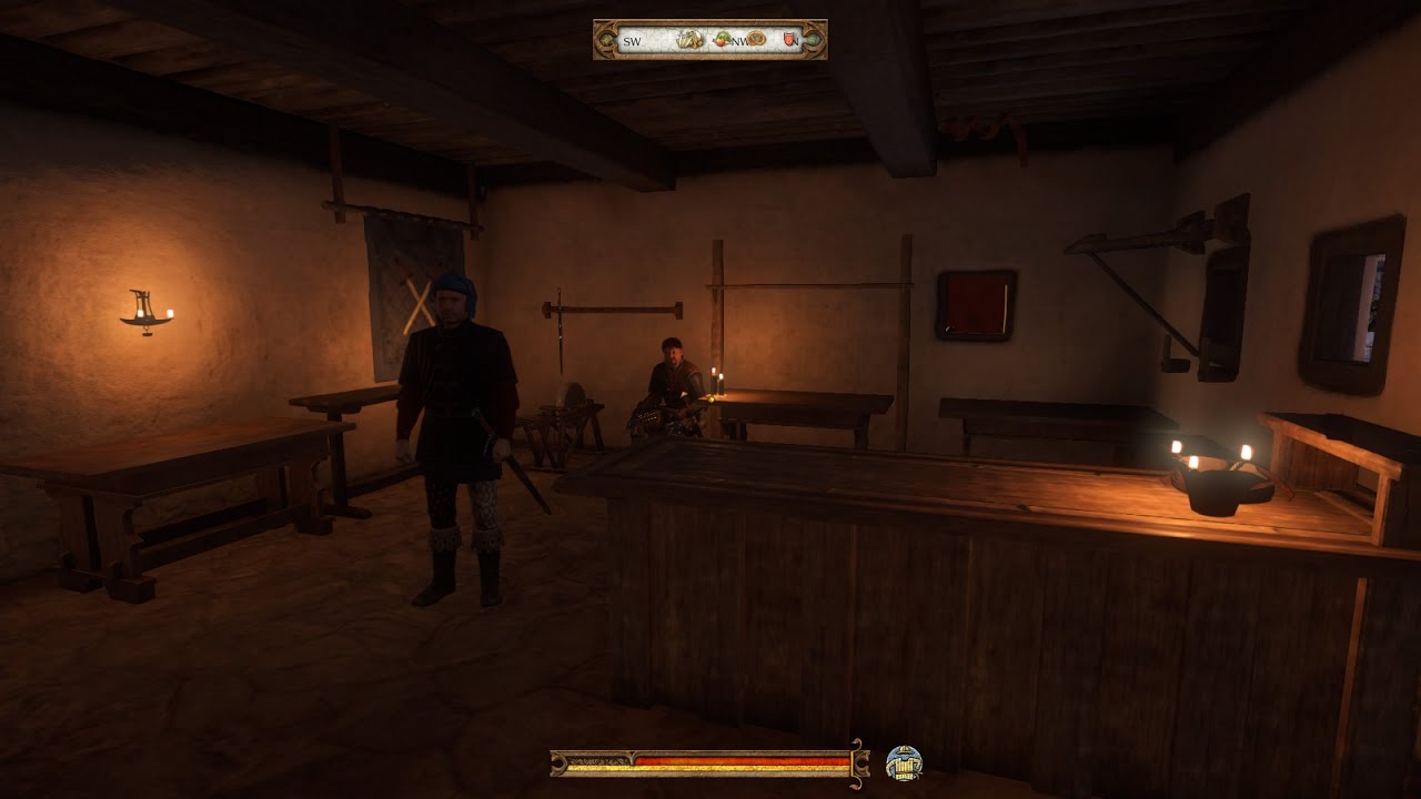 Kingdom Come Deliverance - How to steal every items from Swordsmith without lockpicking