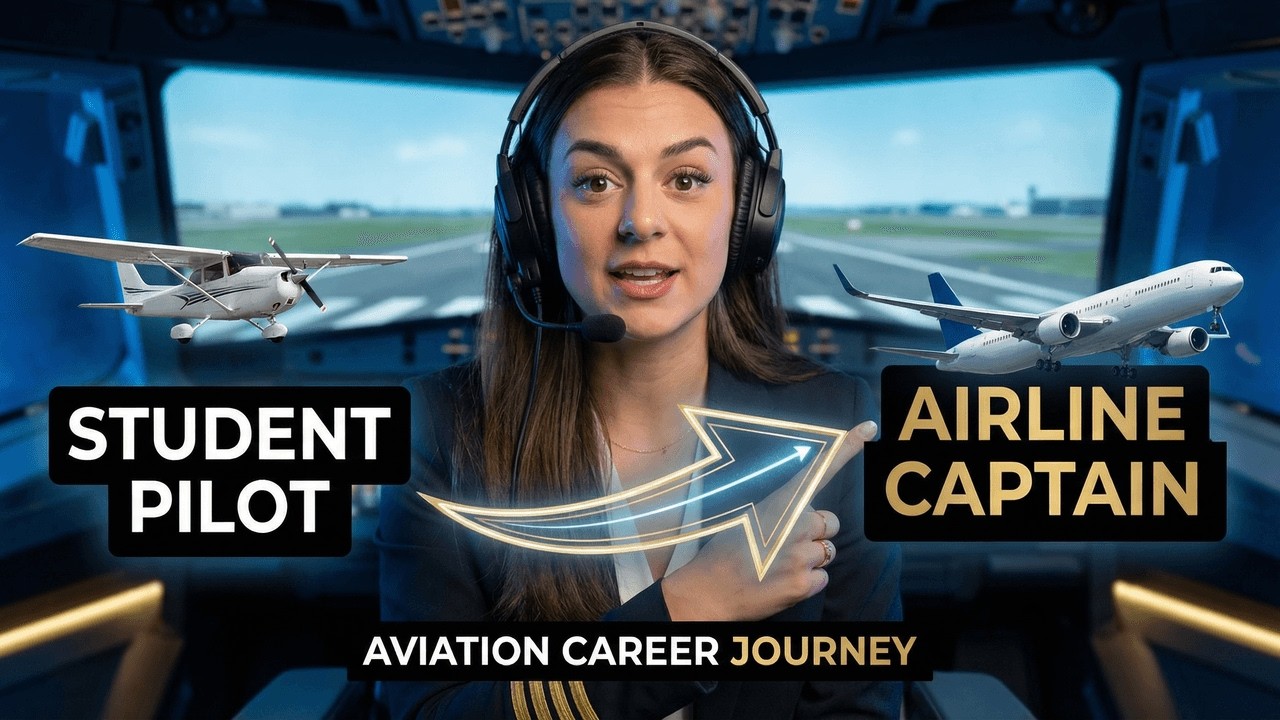 How to Become an Airline Pilot in 2026: Career Tips with Ava Almquist (@Pilot.avabelle)