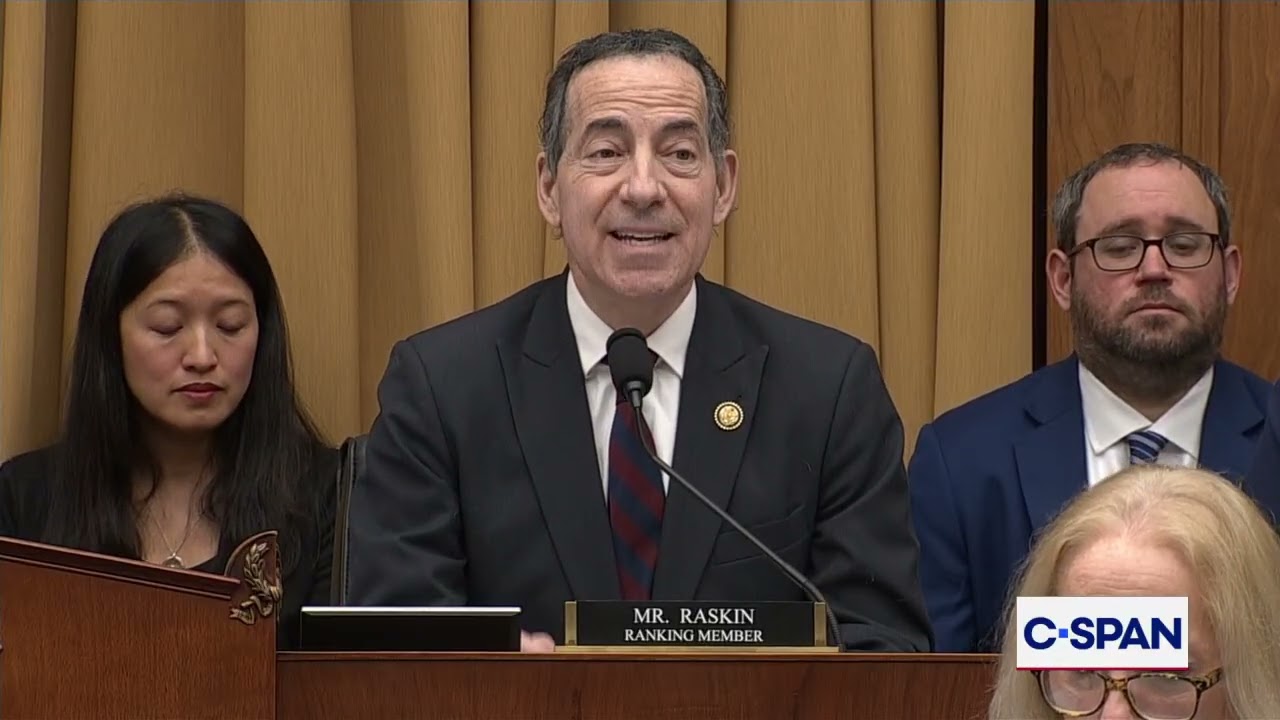 Rep. Jamie Raskin (D-MD) to DHS Secretary Kristi Noem on Her Blankie