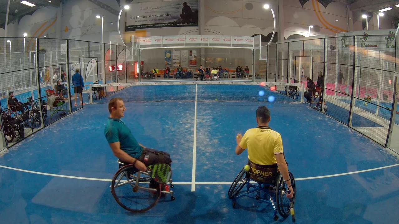 4/5 - Final Absoluta del I Open Nacional Ciutat de Gavà de Pádel en Silla de Ruedas 2018