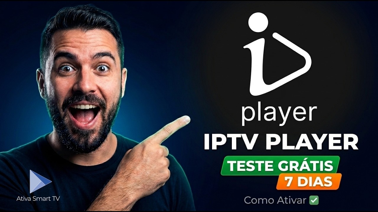 IPTV Player ┃ Teste GR&Aacute;TIS por 7 Dias &mdash; Como Ativar e Usar na Smart TV