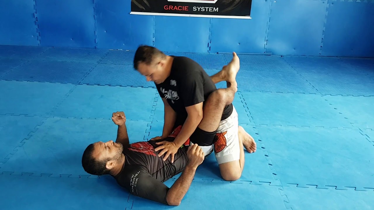 Jiu-Jitsu - No Gi abertura de guarda e chave de pé Schubert Bjj Gracie System
