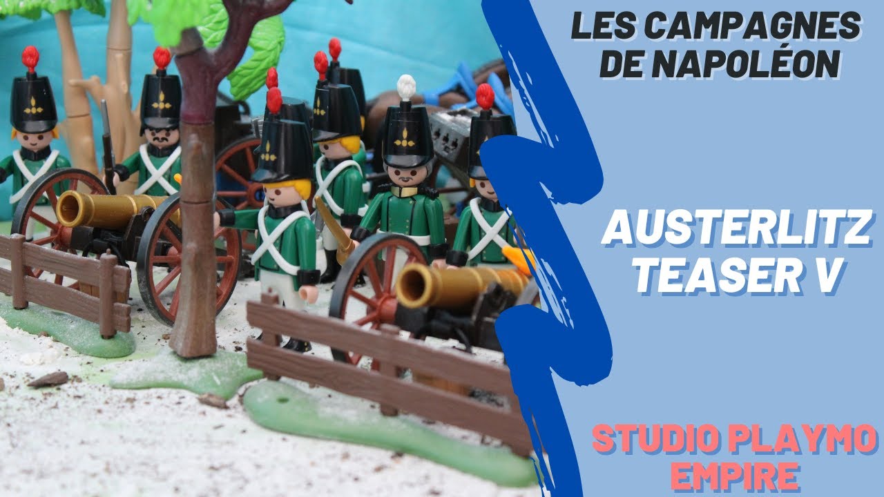 La Bataille d' AUSTERLITZ - Teaser 5 - Préparatifs avant la Bataille - Playmobil Empire