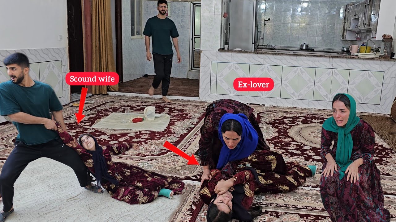 Ex-lover and Ahmed face the second wife's nasty accusations *House Full of Jealousy*