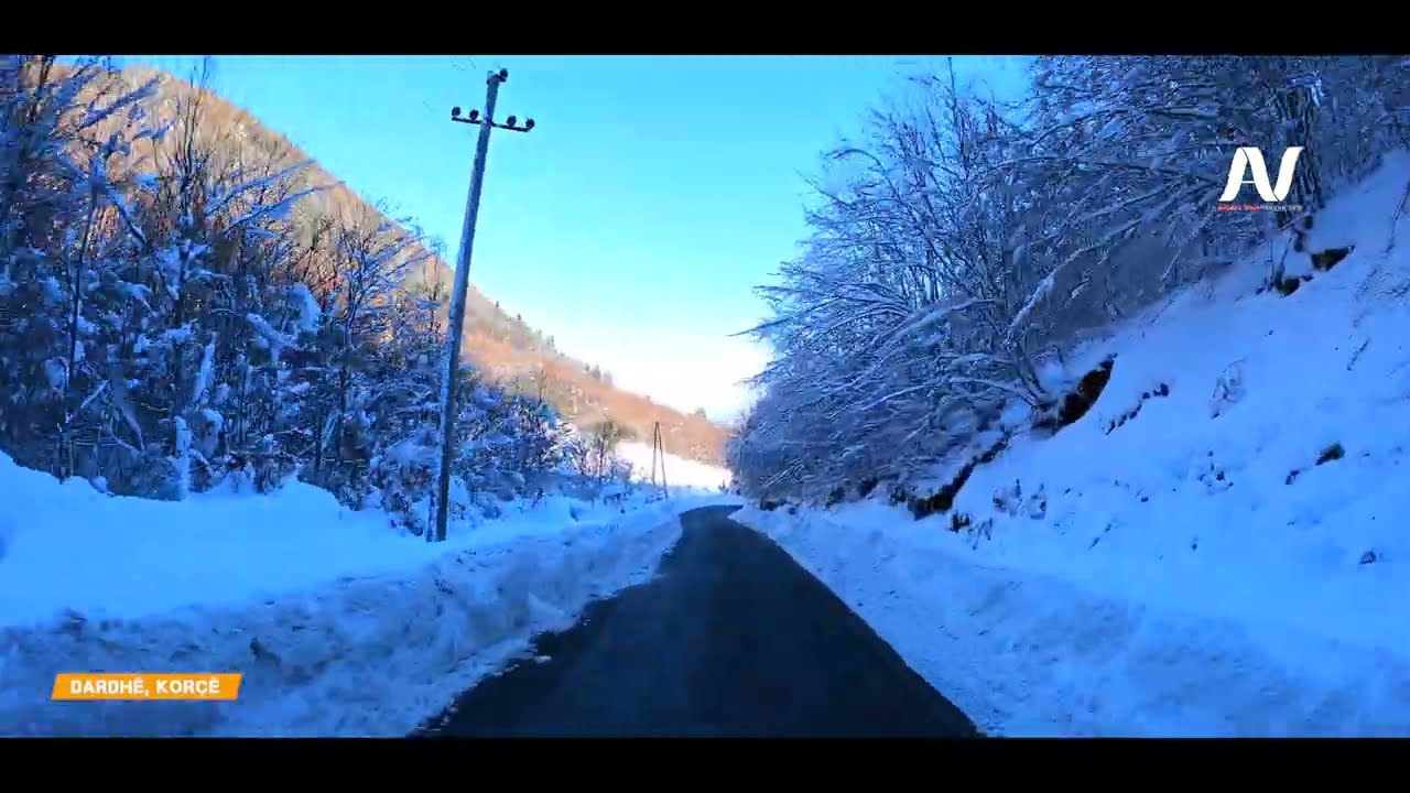 DARDHA, KORCE - DARDHA E BUKUR, SHIHNI PAMJET E E MREKULLUESHME NGA DARDHA (Driving Video)