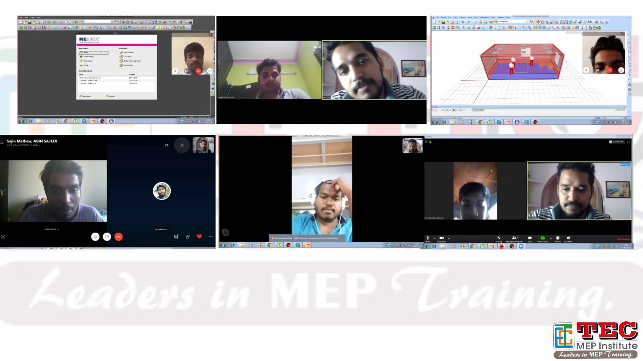 Online MEP seminar and workshop by Taiba Engineering Consultants