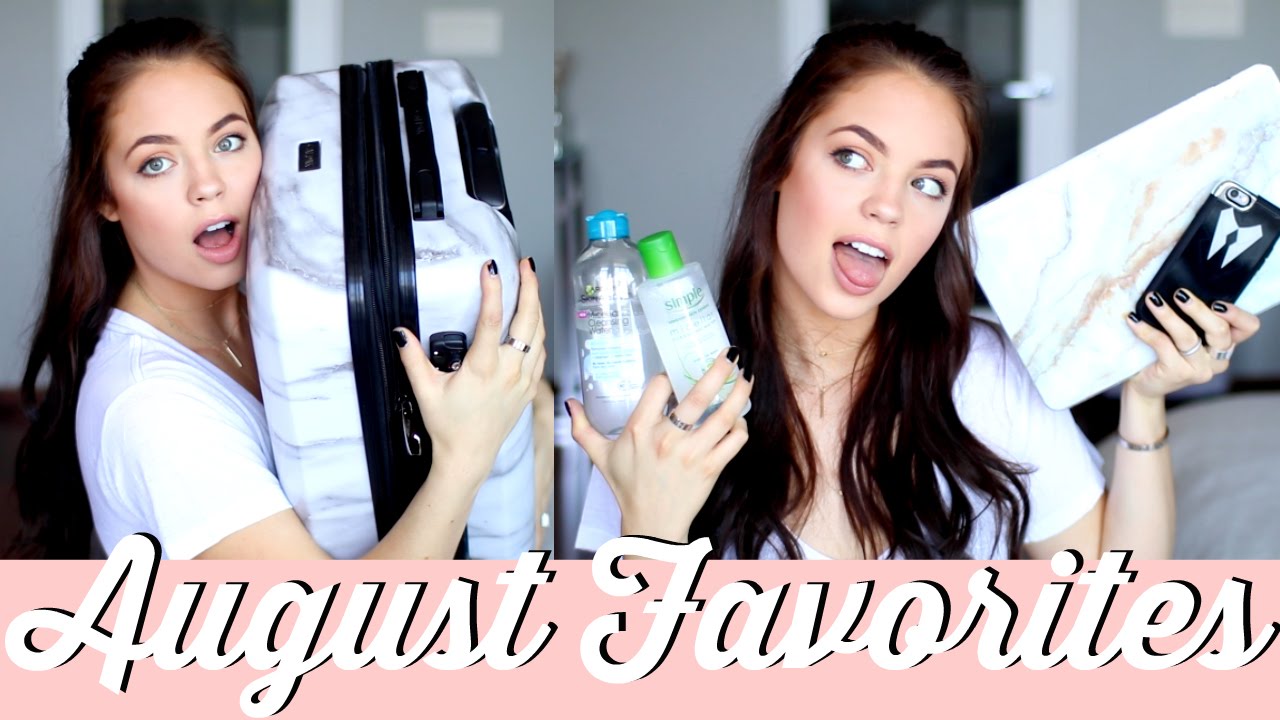 August Favorites! Makeup, Music, Fashion & MORE!