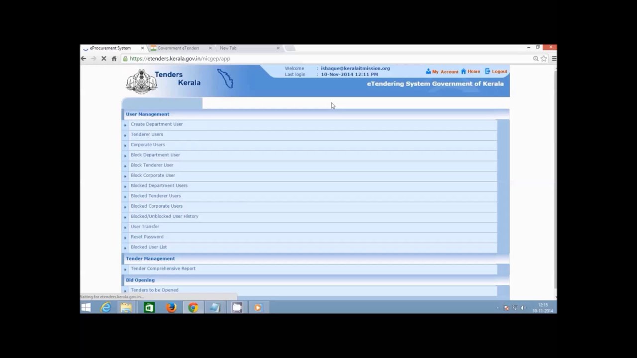 2 4  Financial Bid Opening 2 Cover(For Department Users)