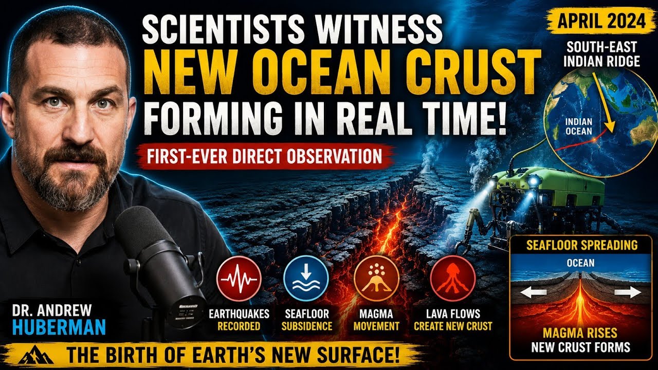 🌍 Scientists Witness Earth's New Crust Forming in Real Time! 🌋 Indian Ocean Discovery Explained