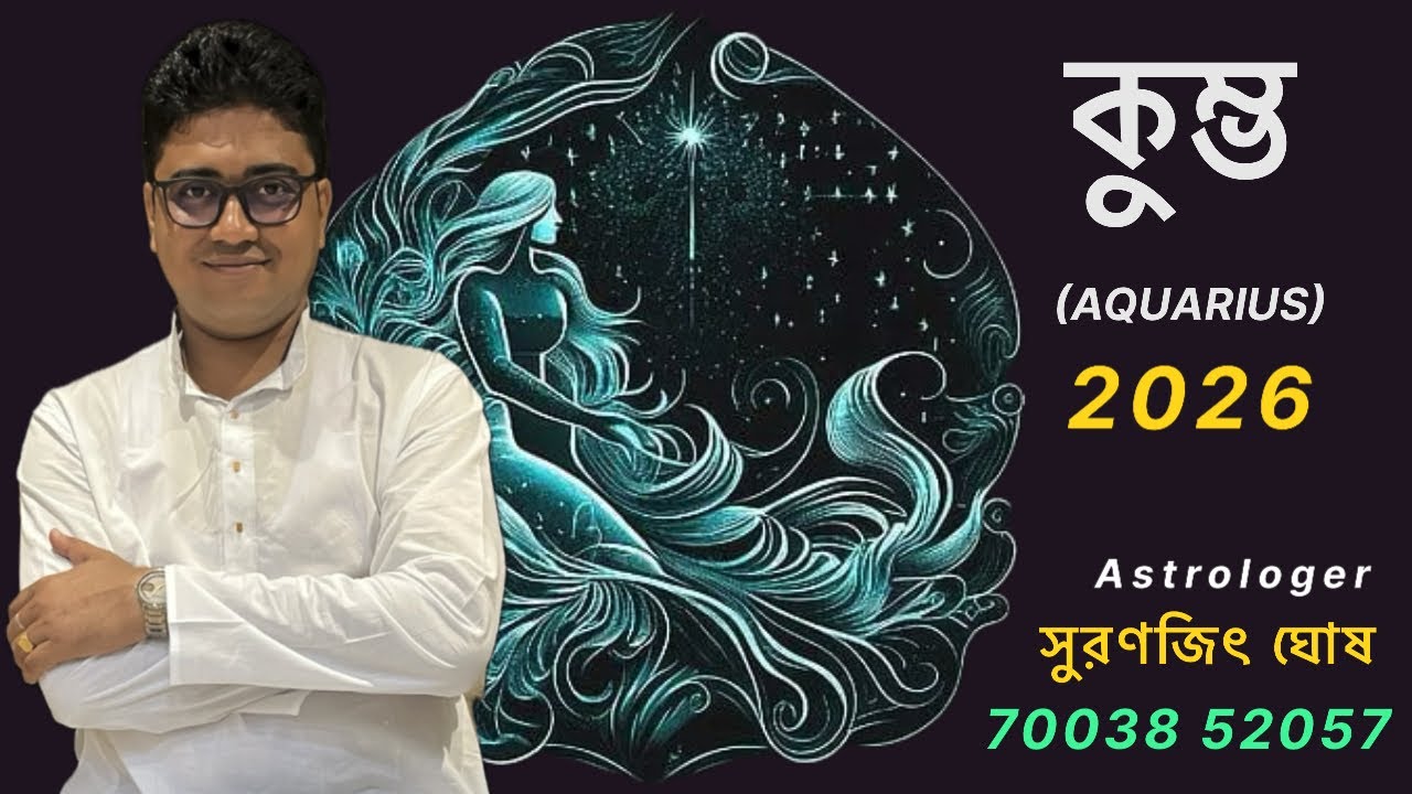 কুম্ভ রাশির ২০২৬ সালের বার্ষিক রাশিফল।কেমন কাটবে ২০২৬?