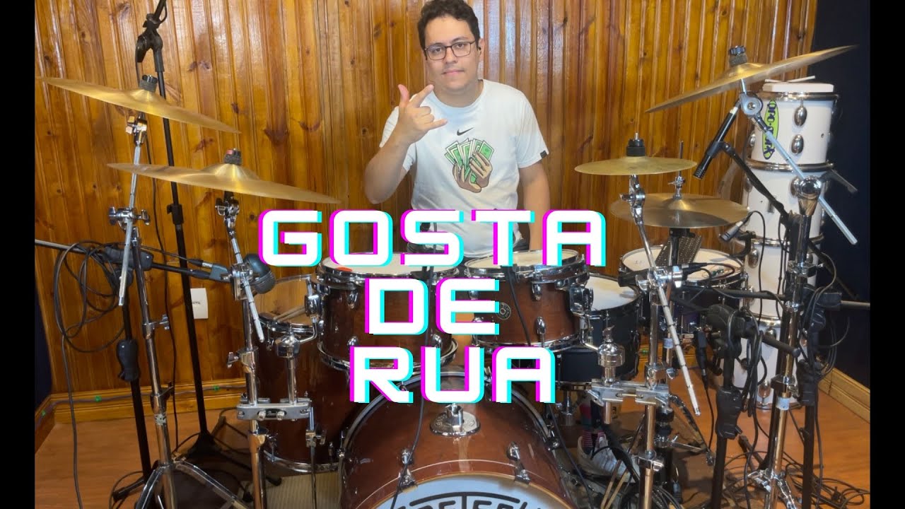 Felipe & Rodrigo - Gosta de Rua | Drum Cover - Edinho Sagahc #sertanejo