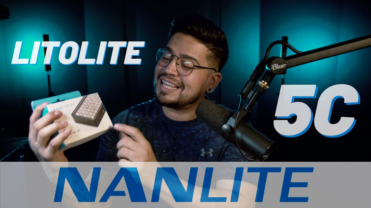 NANLITE LITOLITE 5C. Pequeña pero potente LUZ RGB