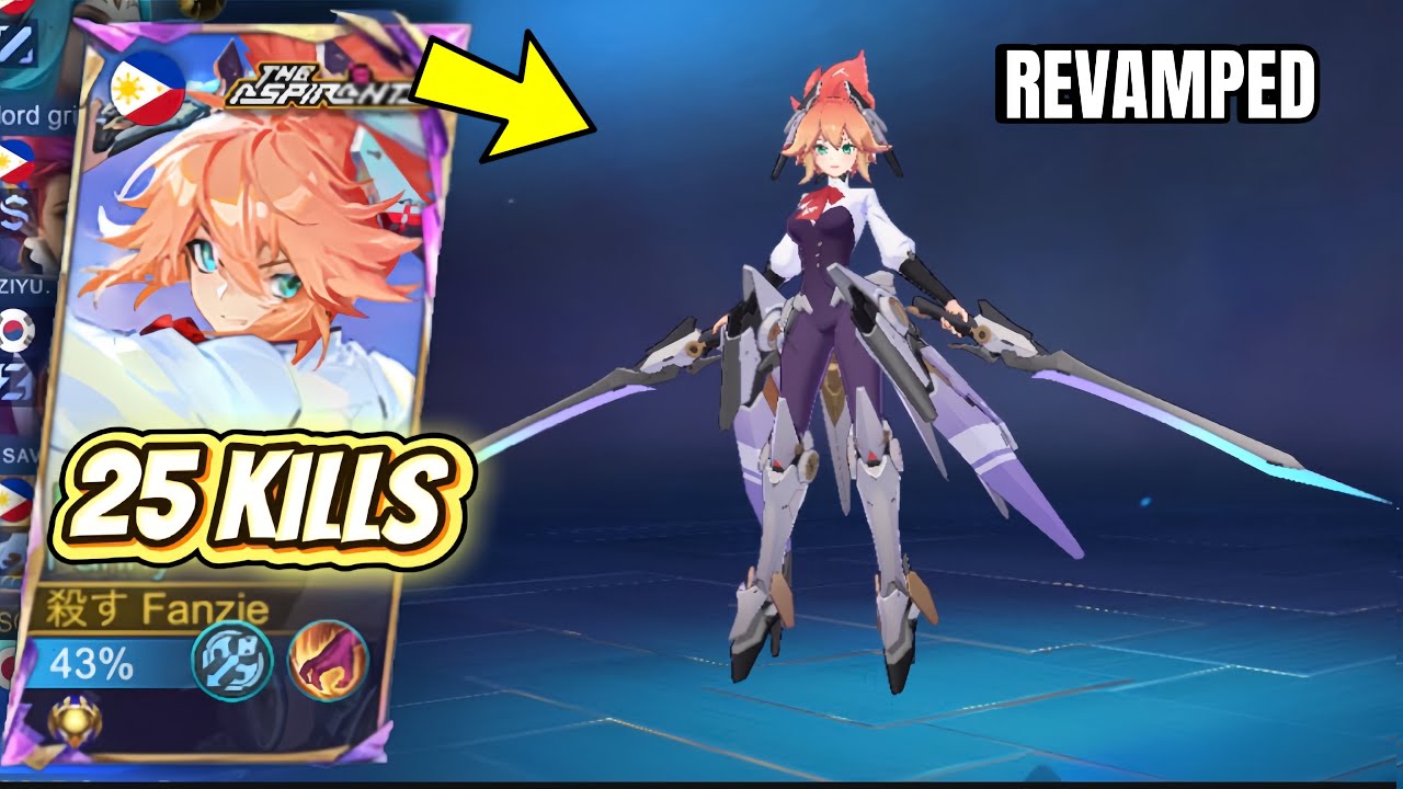 Что за фигня, ФАННИ, СУПЕРАГРЕССИВНАЯ ИГРА⚡️KDA 25-2-5 ФАННИ ВСЕ ЕЩЕ В РАСЦВЕТЕ! - MLBB