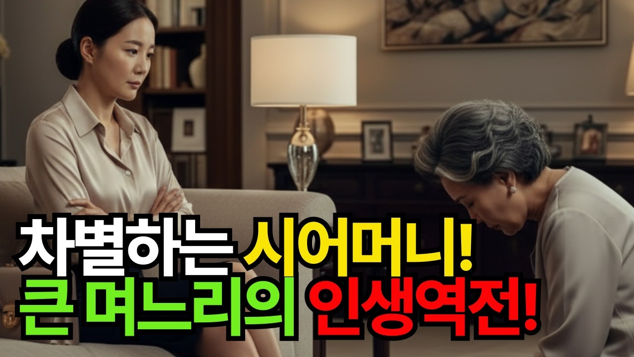 며느리 차별하는 시어머니의 최후!