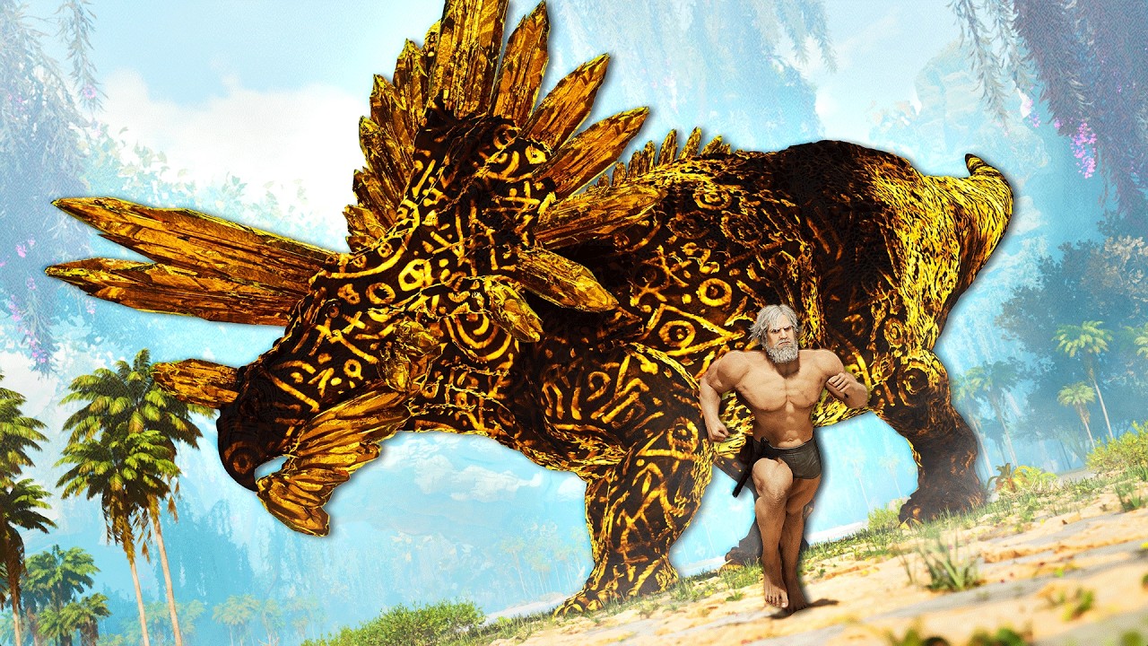 Trying EVERYTHING to Tame the MEGA GOD TRICERATOPS! | ARK Primal Nemesis #54