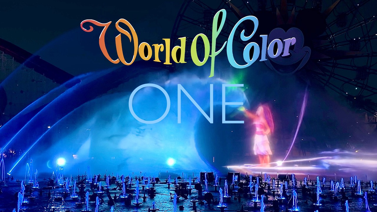 World of Color - ONE 2025 - Disney California Adventure Full Show 4K