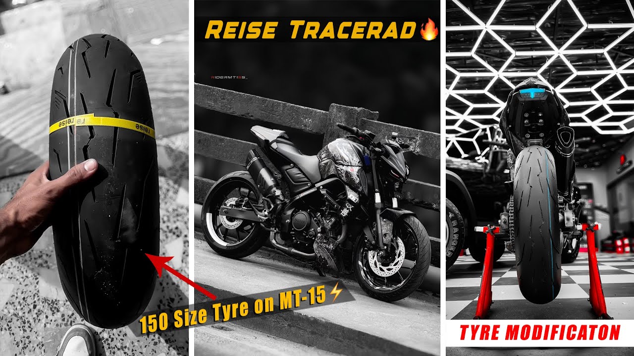 Best Tyre For MT-15 & R15 & Duke⚡ || Reise Tracerad 150/70/r17 || Performance Upgrade || KK Vlogs155