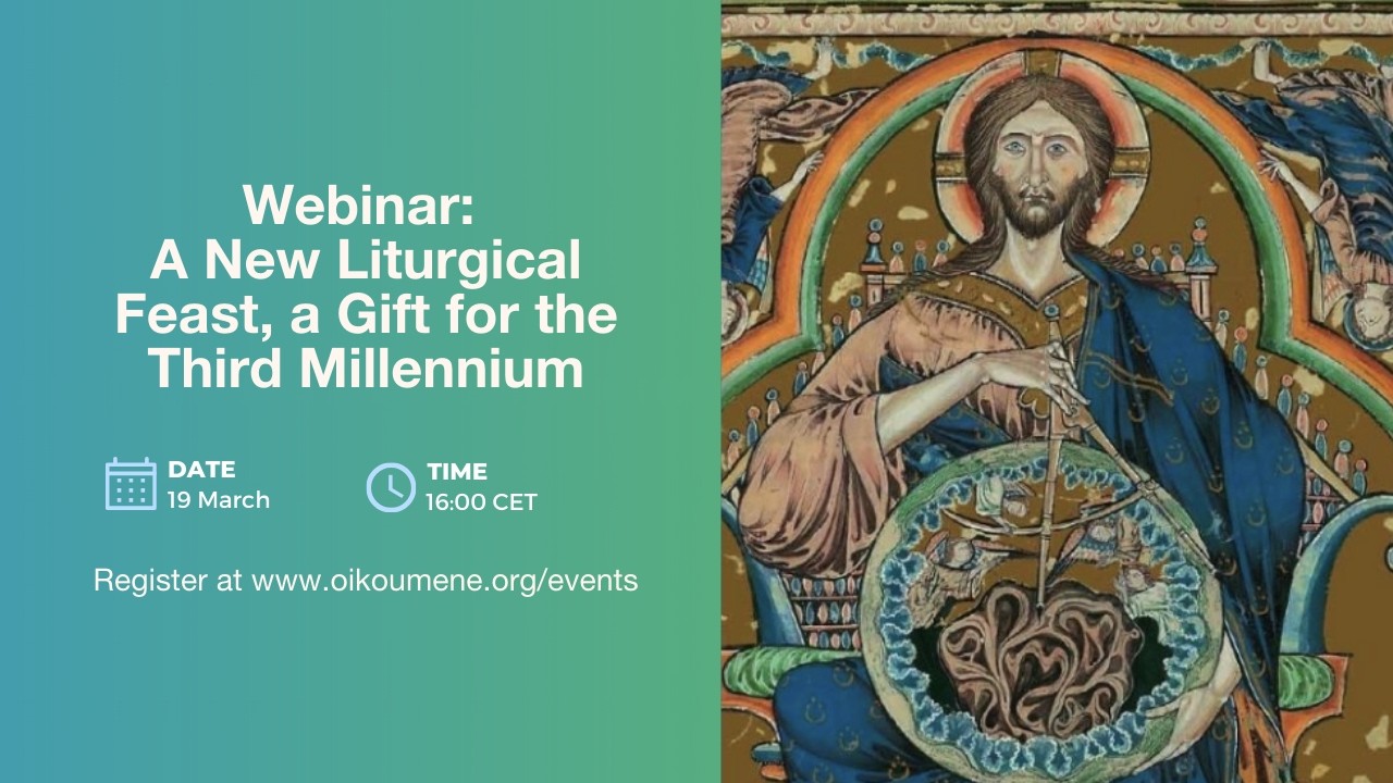 Webinar: A New Liturgical Feast, a Gift for the Third Millennium
