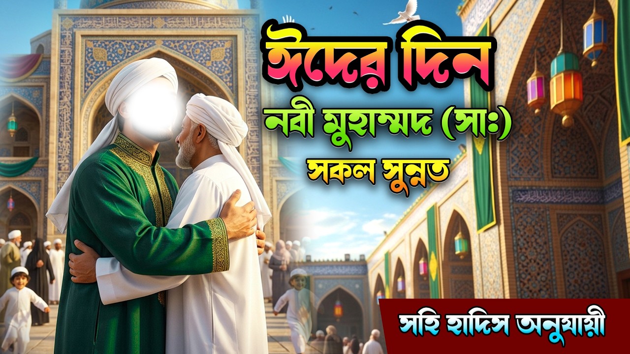 ঈদের দিন নবীজি যা করতেন | ঈদের সুন্নত | Eid-ul-Fitr । ঈদুল ফিতরের সুন্নত ও আমল | ঈদ ২০২৬