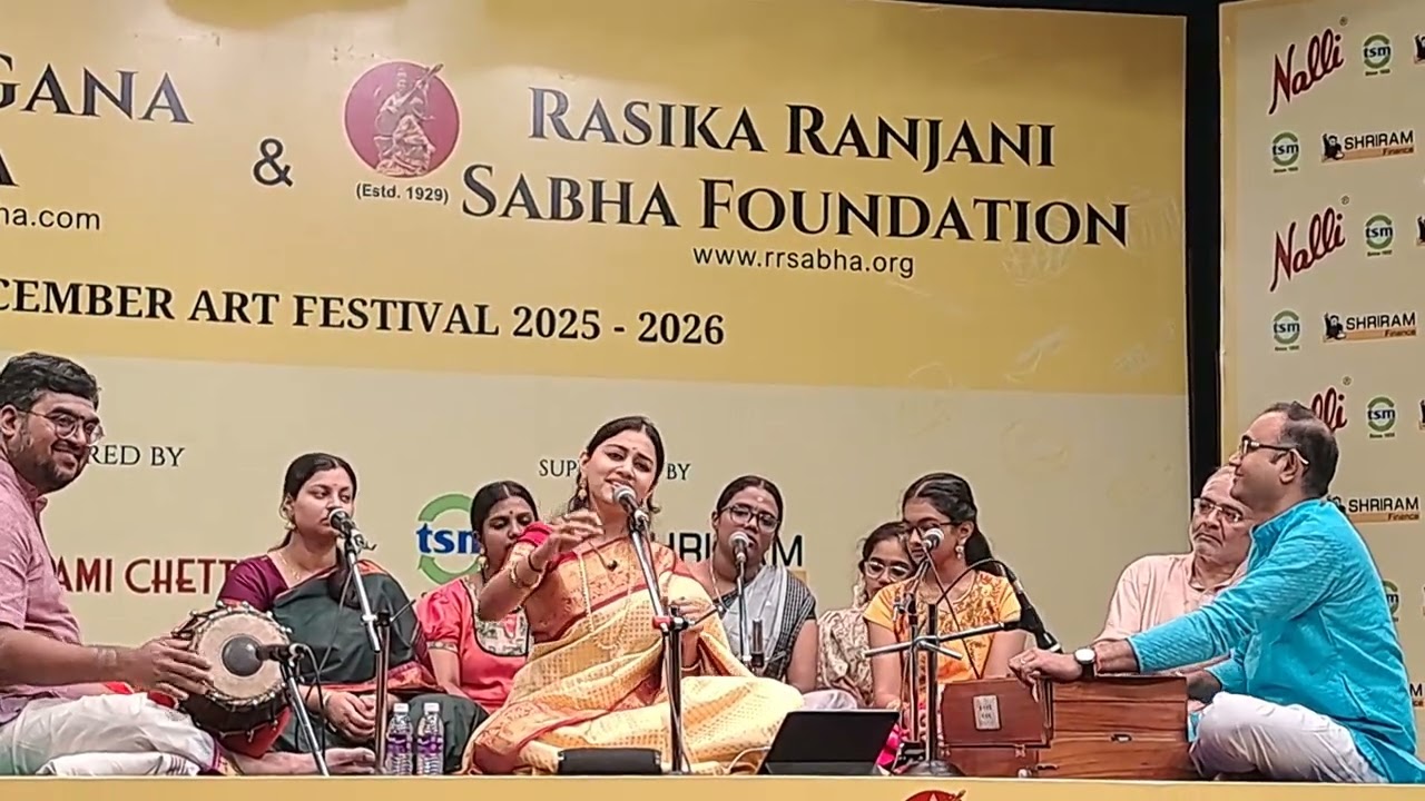 Sivasri Tejasvi Surya Concert at R.R.Sabha on 11.12.25 - 