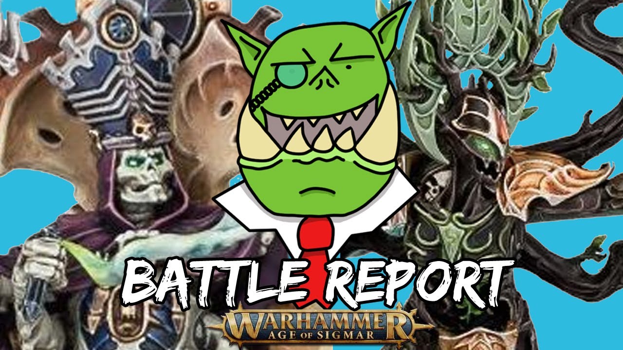 Ossiarch Bonereapers VS Sylvaneth - Warhammer Age of Sigmar Battle Report