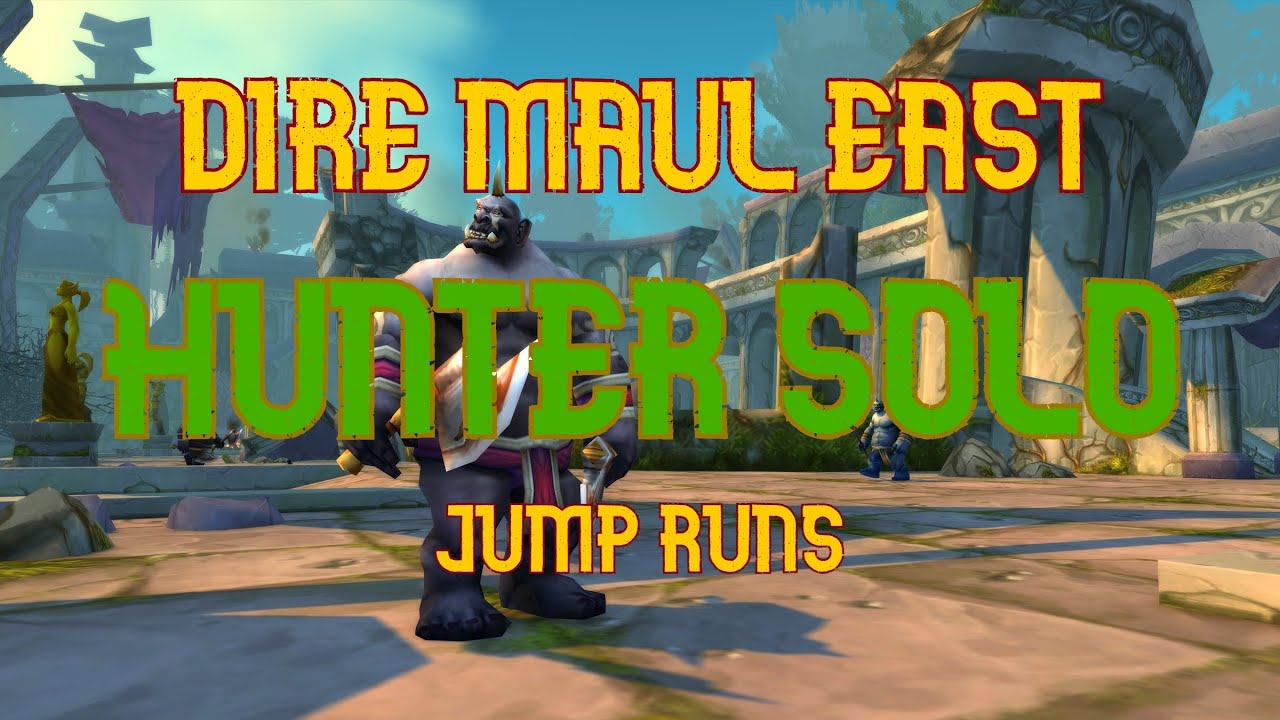 GOLD FARM & TBC PREP - QUICK AND EASY SOLO Jump Runs in DME as HUNTER | Classic WoW
