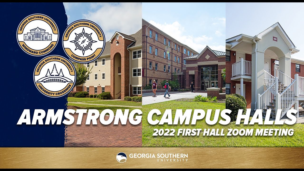 Georgia Southern University Housing Armstrong Campus Halls 2022 First Hall Meeting 7.19.22