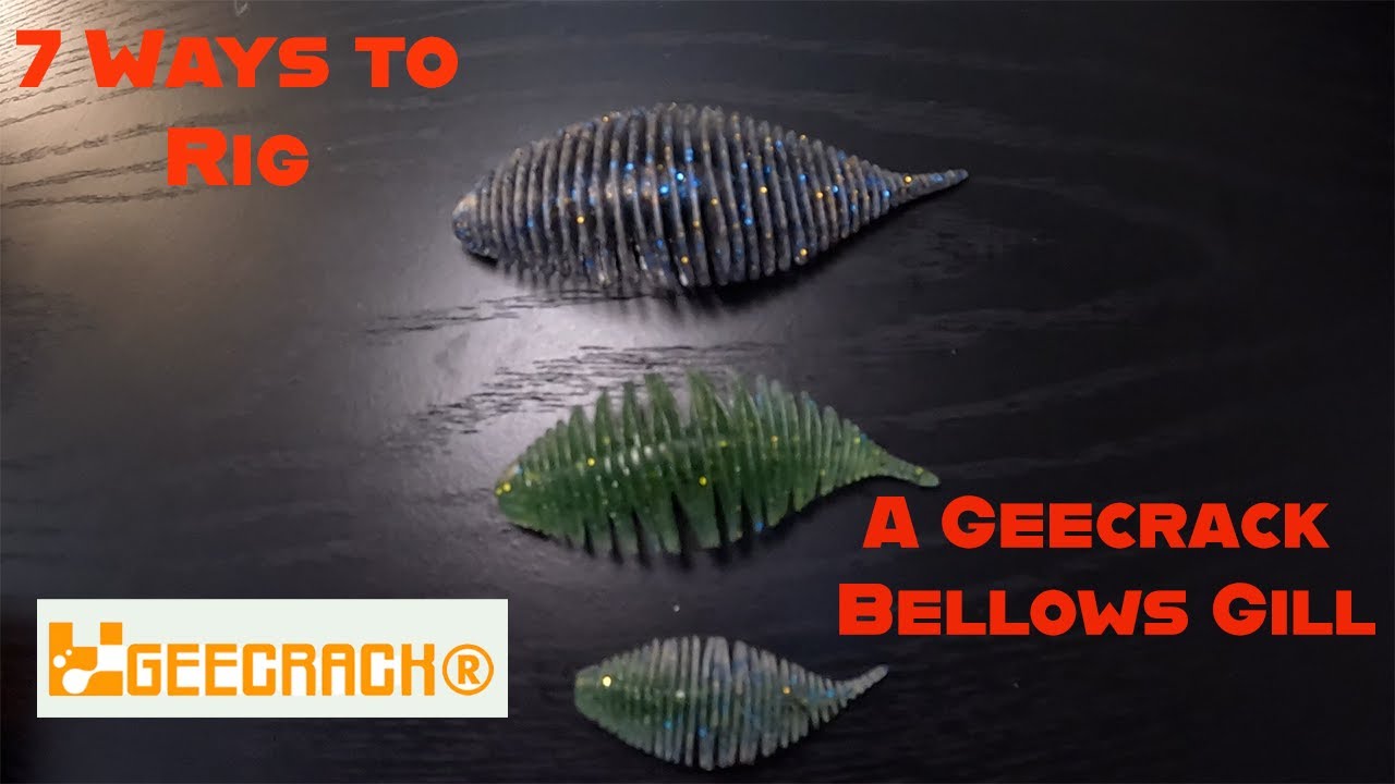 7 Ways to Rig a Geecrack Bellows Gill (Underwater)