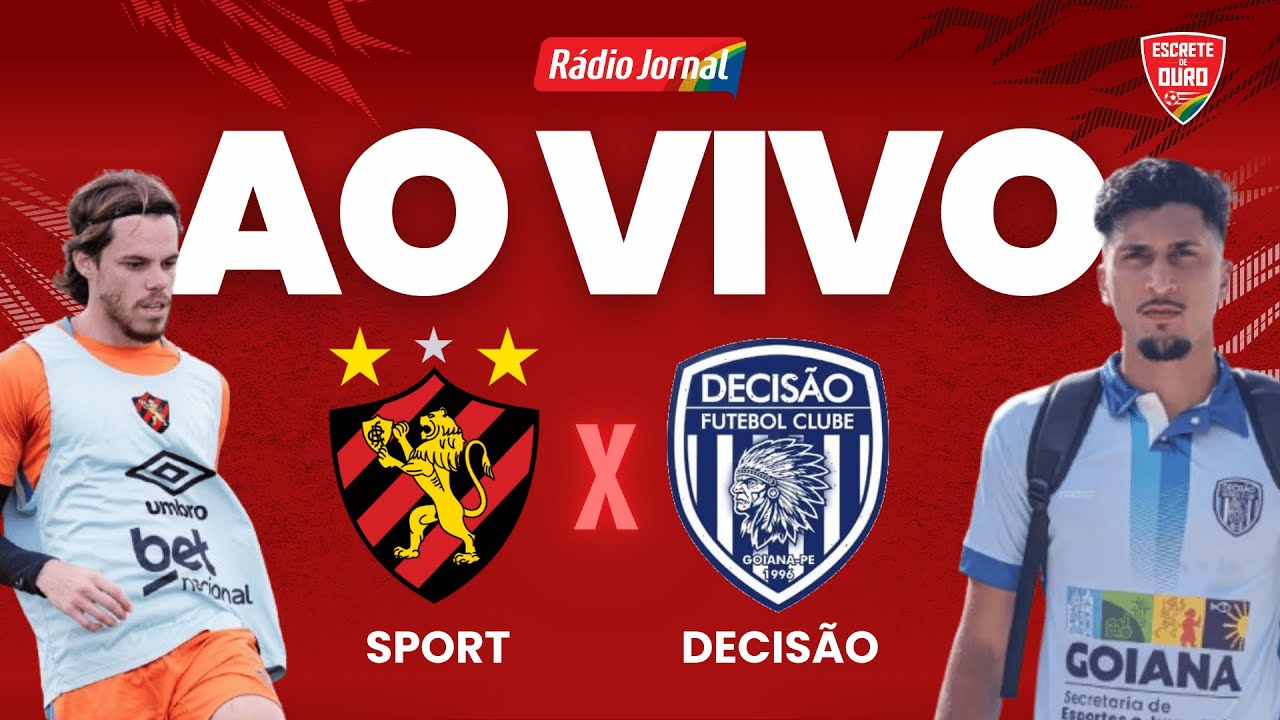 SPORT X DECISÃO | CAMPEONATO PERNAMBUCANO 21.01.26