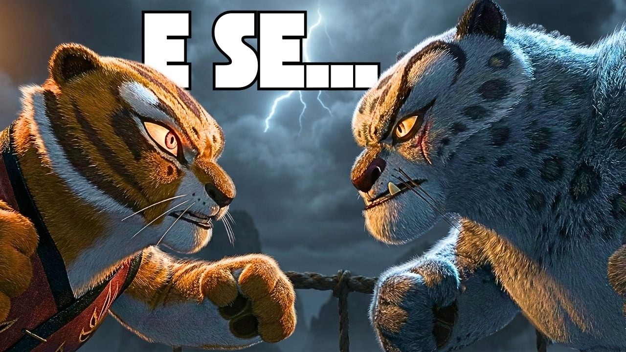 E SE os 5 Furiosos Tivessem Vencido o Tai Lung ? 