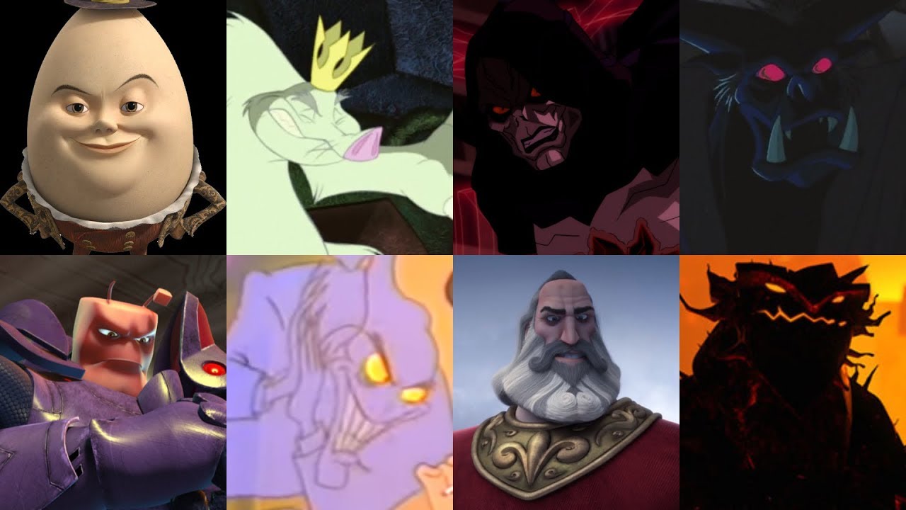 Defeats of my Favorite Animated Non-Disney Movie Villains Part IV