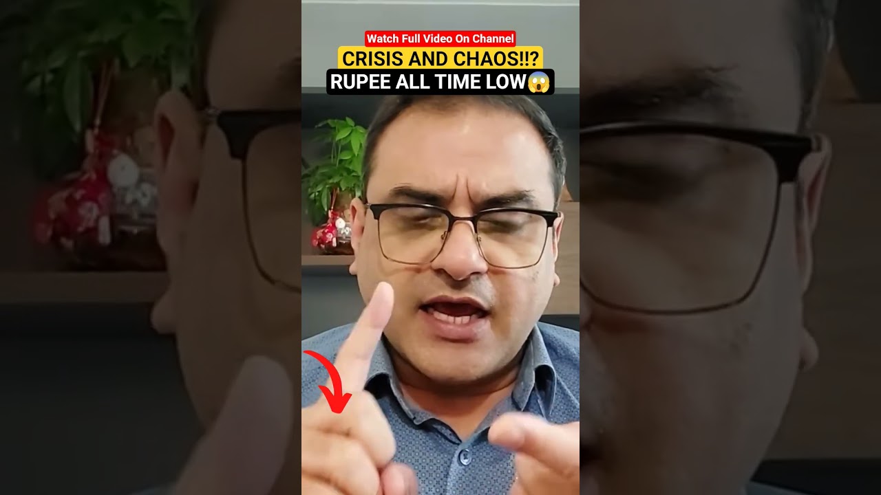 CRISIS AND CHAOS, RUPEE ALL TIME LOW 😱 #makeinindia #bharat #rupeevsdollar #modiji #localvocal