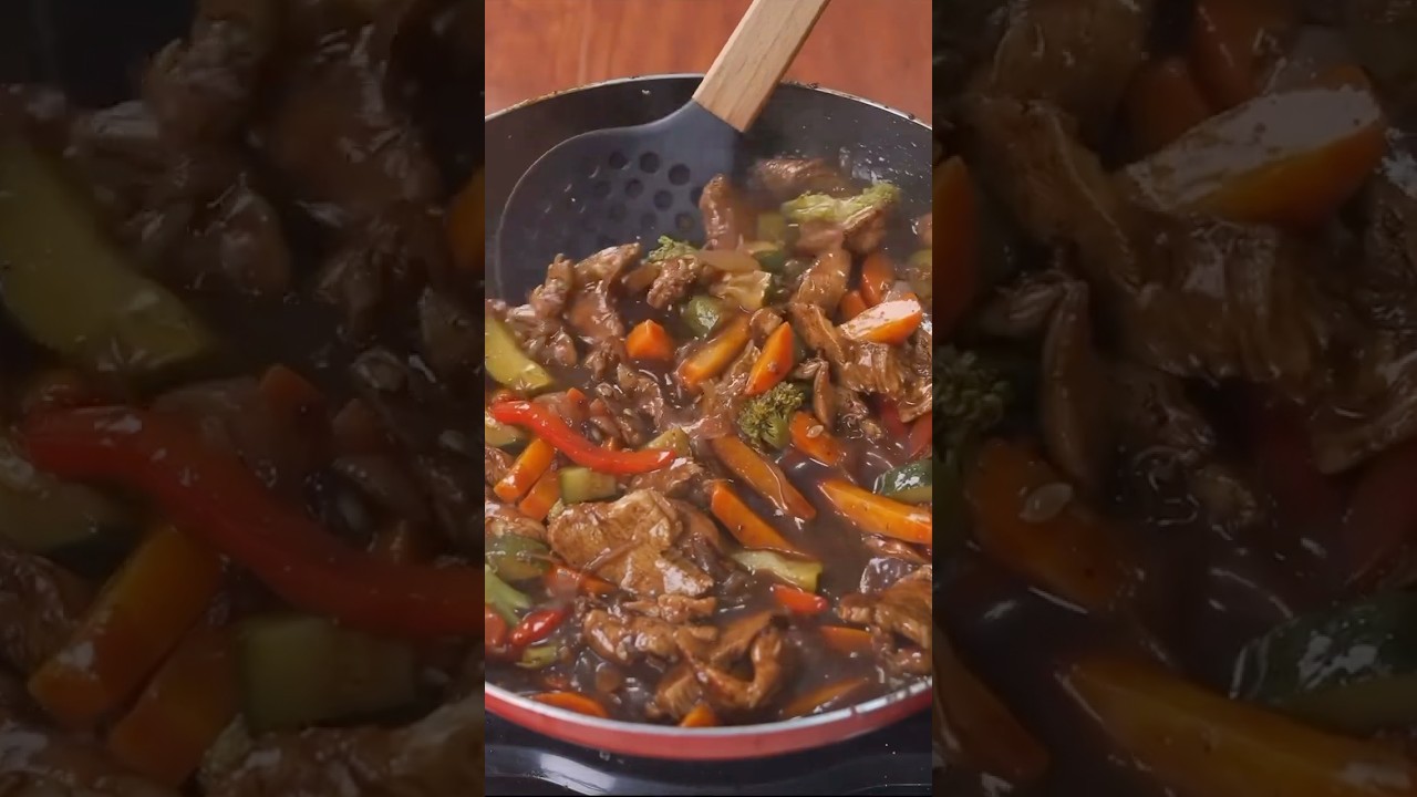 Pollo oriental f&aacute;cil y r&aacute;pido