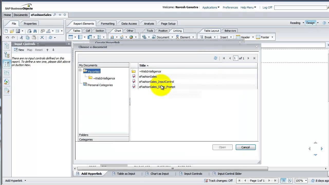 Web Intelligence 4.x - Part 4 (SAP Business Objects)