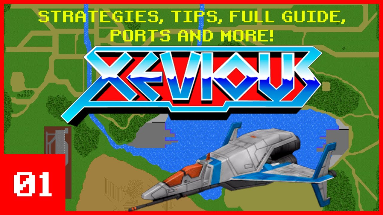 Retro Game Showcase #1 - Xevious - Guides, Strategies, Tips and Ports! All 16 levels!