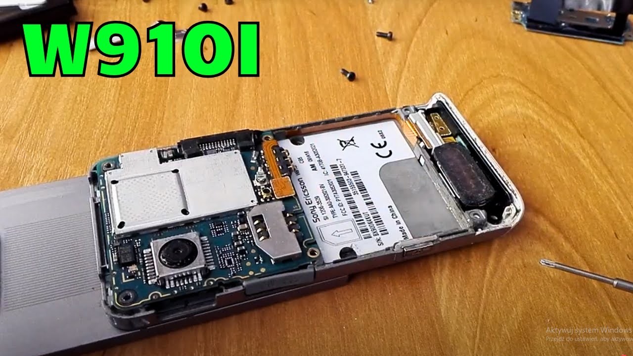 Обзор Sony Ericsson W910i / Разборка / Рингтоны / Игры / Камера / Аккумулятор