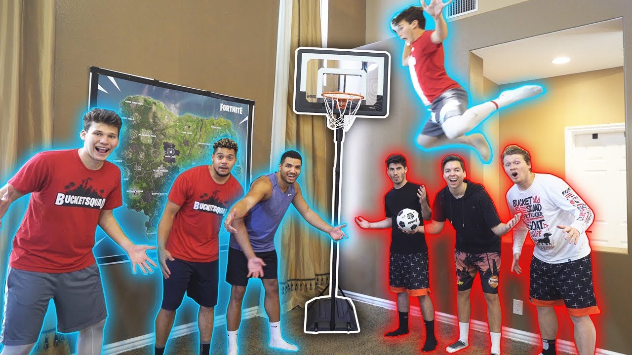 EPIC INDOOR MINI HOOP BASKETBALL CHALLENGE