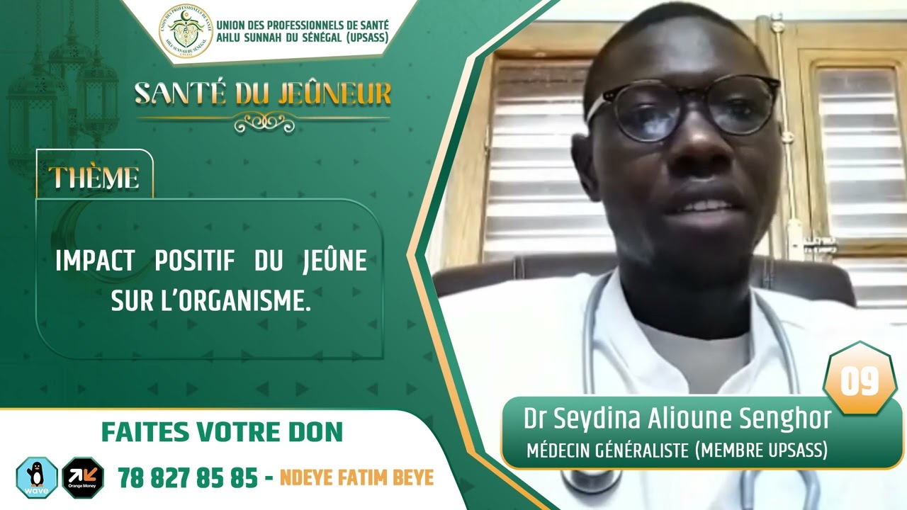 Impact positif du jeûne sur l’organisme || Dr Alioune Senghor, médecin généraliste 