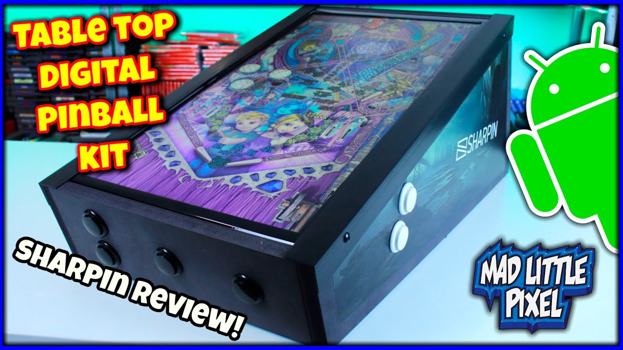 Table Top Digital Pinball Powered By A Beelink Android Box! Sharpin Ultra BRUTALLY Honest REVIEW!