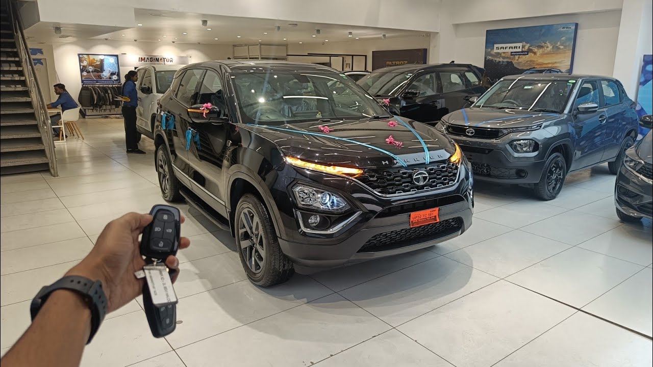 Tata Harrier Dark Edition 2022 🔥|| Tata कि Black Beast 🖤 || Fully Features Loaded SUV 😍||