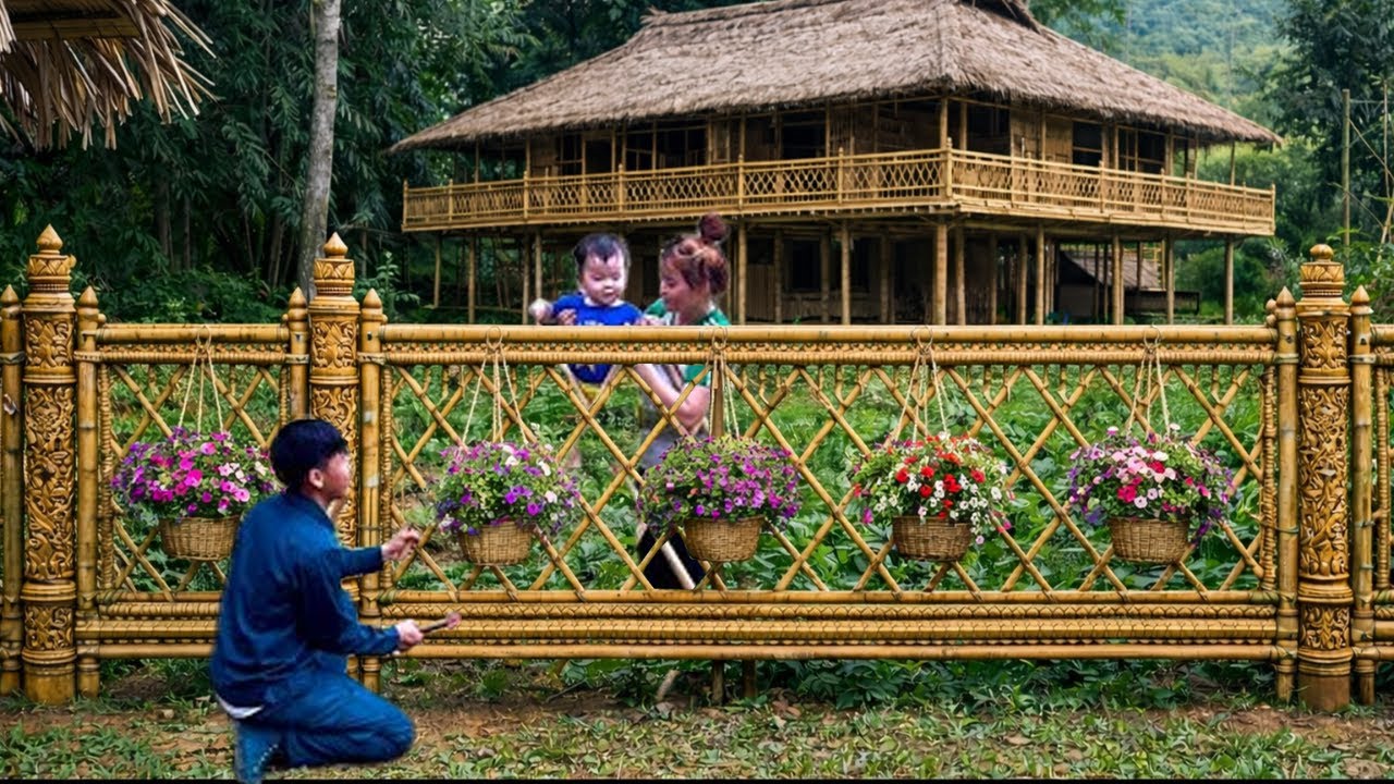 Building a fence alone: How a single mother met an unexpected helping hand
