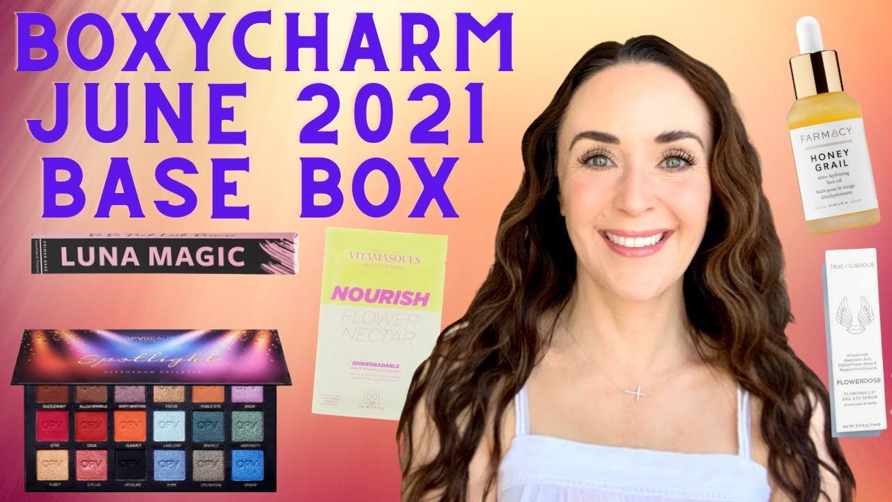 JUNE BOXYCHARM 2021 \\ BASE BOX \\ UNBOXING