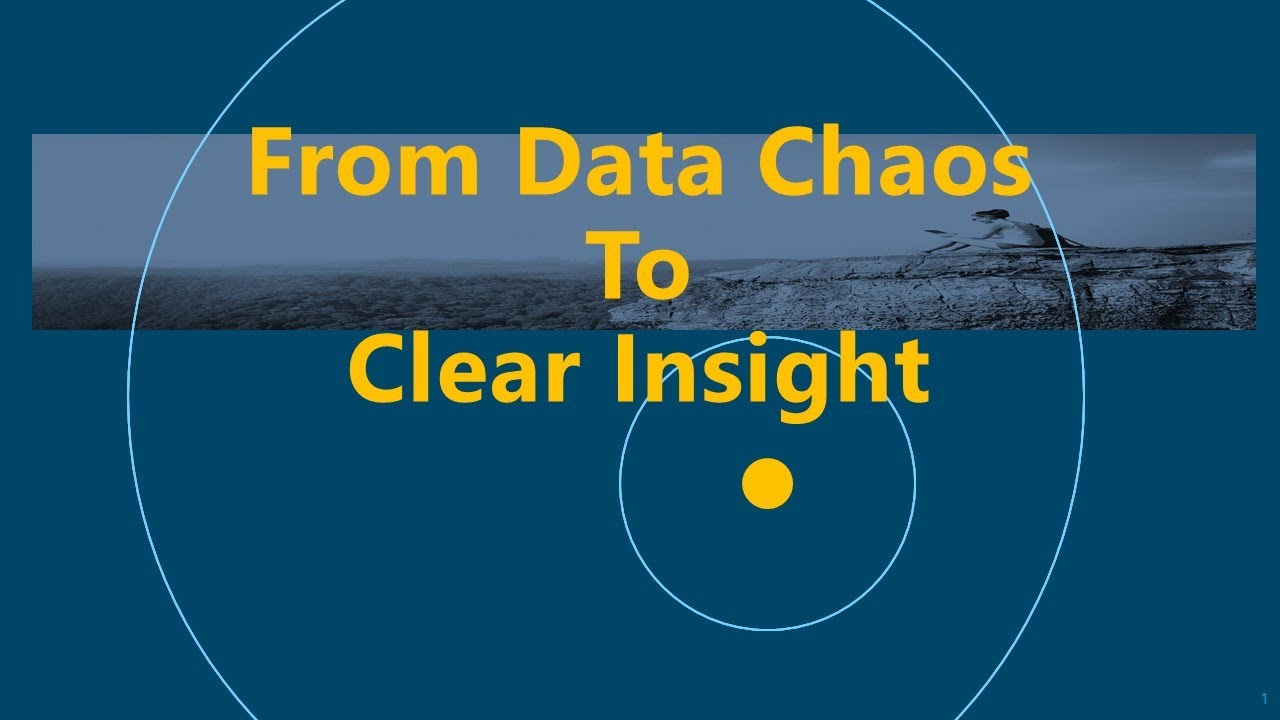 From Data Chaos To Clear Insight - Working with data in Excel and PowerBI