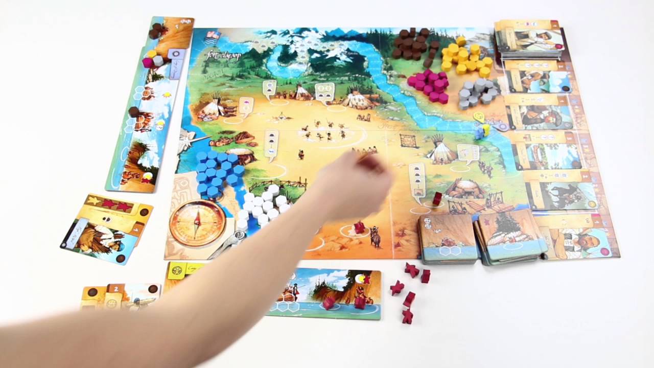 Lewis & Clark - Rozgrywka | Gry Planszowe u Wookiego