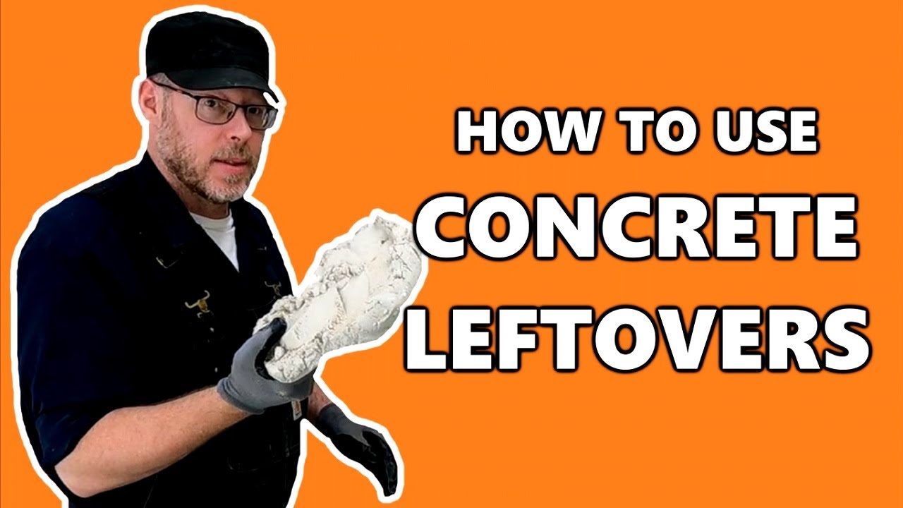 What To Do With Leftover Concrete?