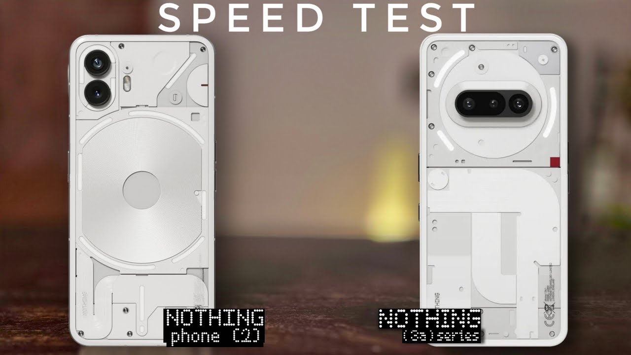 Nothing Phone 3a vs Nothing Phone 2 ⚡ Speed Test Showdown!