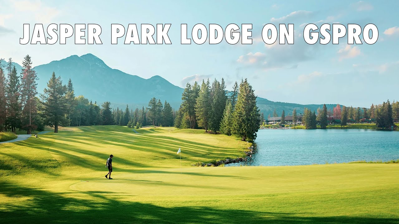 Playing the Jasper Park Lodge on GSPRO | Mevo+